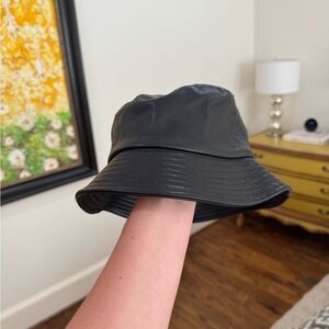 Lucky Brand Black Bucket Hat